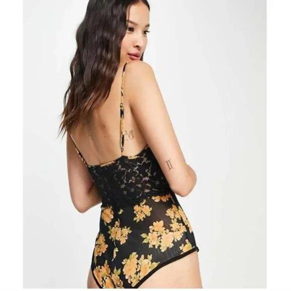 NWOT Free People intimately Monday Morning Bodysuit - Size Small - Picture 2 of 16